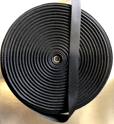 Polyester band (Hoge kwaliteit) soepele kwaliteit 25mm-50 m,Wit